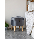 Пуф Leather with a snap варинант исполнения - 4 | Loft Concept в Воронеже