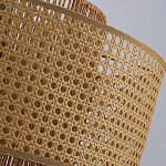 Подвесной светильник с абажуром из плтеного бамбука Light Inside the Cell варинант исполнения - 7 | Loft Concept в Воронеже