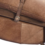 Двухместный диван Duncan винтажная коричневая кожа варинант исполнения - 5 | Loft Concept в Воронеже