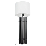 Настольная лампа с металлиеским черным трубчатым основанием Fulgurite варинант исполнения - 3 | Loft Concept в Воронеже