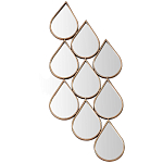 Настенное зеркало в виде капель Drops Mirror варинант исполнения - 1 | Loft Concept в Воронеже