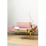 Кофейный столик овальный золотой Modern Mirror Gold Table варинант исполнения - 5 | Loft Concept в Воронеже