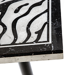 Стол обеденный из натурального мрамора Marble BW Accent Table варинант исполнения - 2 | Loft Concept в Воронеже