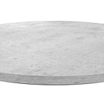 Стол обеденный с круглой светло-серой столешницей Harris Collection варинант исполнения - 3 | Loft Concept в Воронеже