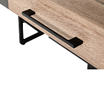 Стол рабочий в стиле лофт с ящиками и системой хранения Urban Style Space варинант исполнения - 4 | Loft Concept в Воронеже