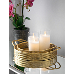 Поднос железный Gold Mesh варинант исполнения - 7 | Loft Concept в Воронеже