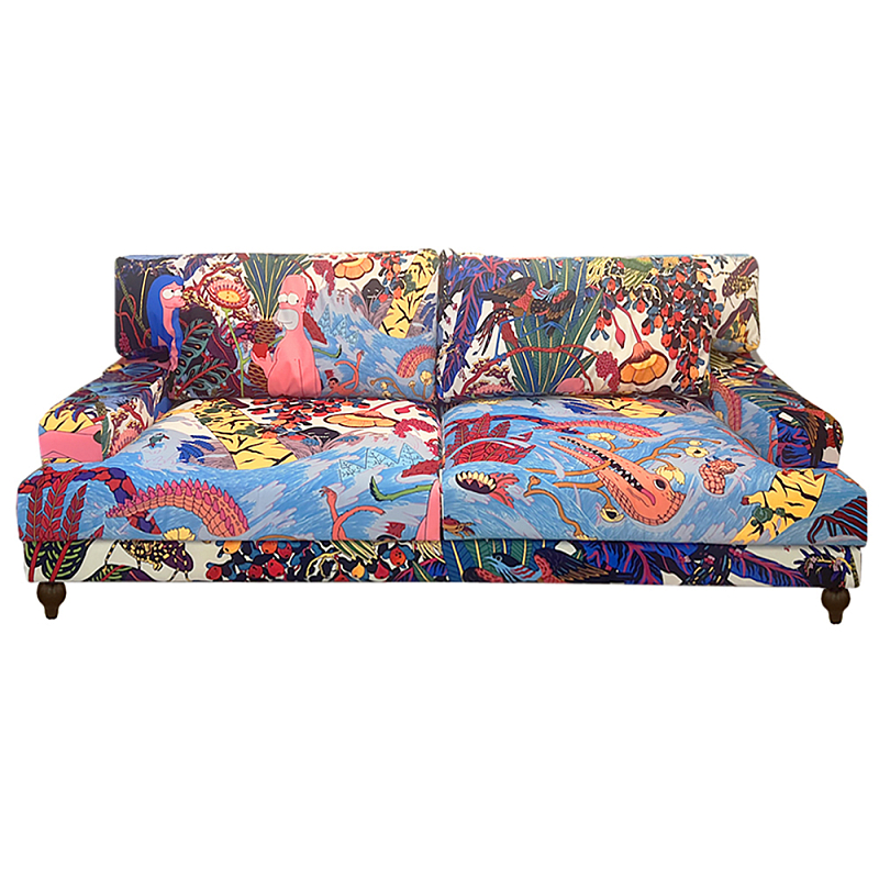 Премиальный Акцентный Диван Simpsons in Paradise Pop Art Sofa Мульти Премиальный Акцентный Диван Simpsons in Paradise Pop Art Sofa Мульти в Воронеже | Loft Concept