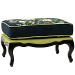 Банкетка из натурального бука с изображением птиц и цветов Blooming Birds варинант исполнения - 1 | Loft Concept в Воронеже