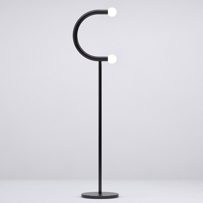 Торшер Bower Studios C Floor Lamp Черный Торшер Bower Studios C Floor Lamp Черный в Воронеже | Loft Concept