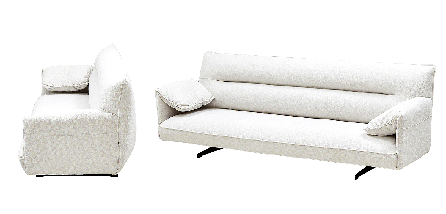 Диван с подлокотниками-подушками Ortega Sofa Белый Диван с подлокотниками-подушками Ortega Sofa Белый - Loft-Concept в Воронеже