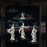 Комод в китайском стиле Chinese Black Chest of Drawers Нидерланды варинант исполнения - 2 | Loft Concept в Воронеже