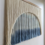 Панно дизайнерское из нитей Quiet Sea варинант исполнения - 2 | Loft Concept в Воронеже