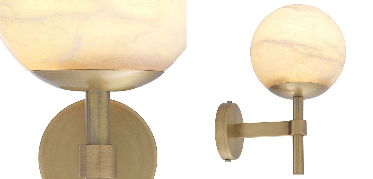 Бра Eichholtz Wall Lamp Jade alabaster Бра Eichholtz Wall Lamp Jade alabaster - Loft-Concept в Воронеже