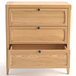 Комод с 3-мя ящиками светлый дуб Silva Oak Chest of Drawers варинант исполнения - 3 | Loft Concept в Воронеже