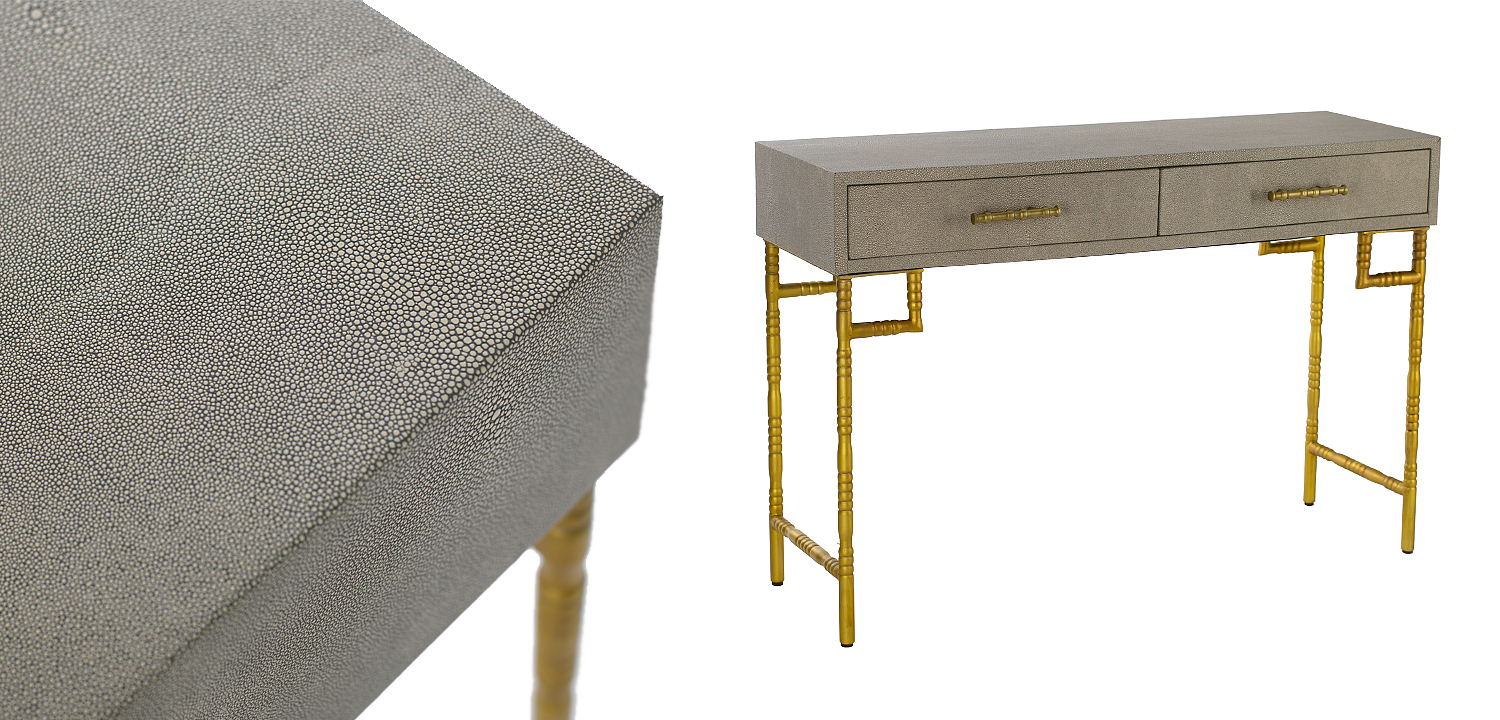 Консоль Gray Texture Console Консоль Gray Texture Console - Loft-Concept в Воронеже