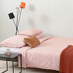 Постельное белье розового цвета с рисунком 150х200 см Blossom Essence варинант исполнения - 4 | Loft Concept в Воронеже