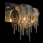 Бра с перфорированными металлическими дугами и цепочками 22 см Atlantis Chain варинант исполнения - 8 | Loft Concept в Воронеже