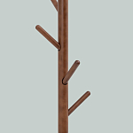 Напольная вешалка из массива бука Branches Hangers Dark варинант исполнения - 3 | Loft Concept в Воронеже