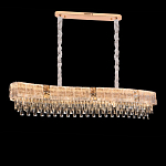 Люстра волнистой формы с каскадом из прозрачного хрусталя Constant Sparks варинант исполнения - 2 | Loft Concept в Воронеже