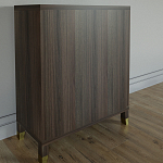 Комод Elsa Dreams Walnut Двухстворчатый  варинант исполнения - 7 | Loft Concept в Воронеже