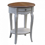 Тумба прикроватная овальная с ящиком Interiors Romance варинант исполнения - 1 | Loft Concept в Воронеже