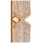 Бра прямоугольное с текстурным природным рисунком IceFlame варинант исполнения - 5 | Loft Concept в Воронеже