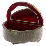 Шкатулка с зеркалом из натуральных камней Stone Casket варинант исполнения - 3 | Loft Concept в Воронеже