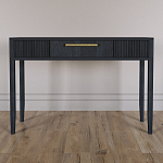 Элегантная Консоль Primo с выдвижным ящиком Черный дуб варинант исполнения - 1 | Loft Concept в Воронеже