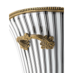 Кашпо Black white stripe варинант исполнения - 5 | Loft Concept в Воронеже