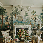 Обои ручная роспись River Scenes of Bengal Kolkata варинант исполнения - 4 | Loft Concept в Воронеже