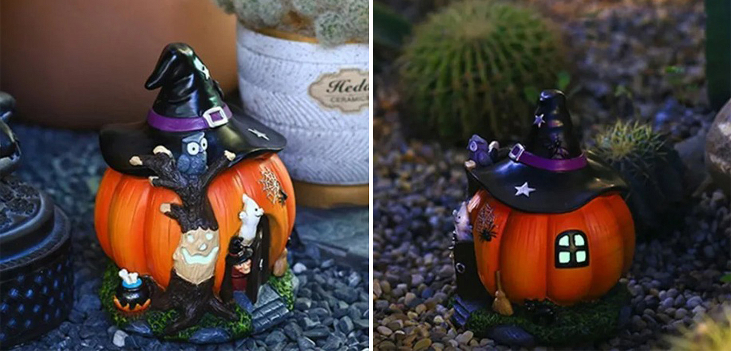 Статуэтка Pumpkin House Witch Статуэтка Pumpkin House Witch - Loft-Concept в Воронеже