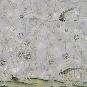 Обои ручная роспись Chatsworth Lilac