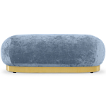 Длинный овальный пуф Ambrose Soft Oval Pouf варинант исполнения - 2 | Loft Concept в Воронеже