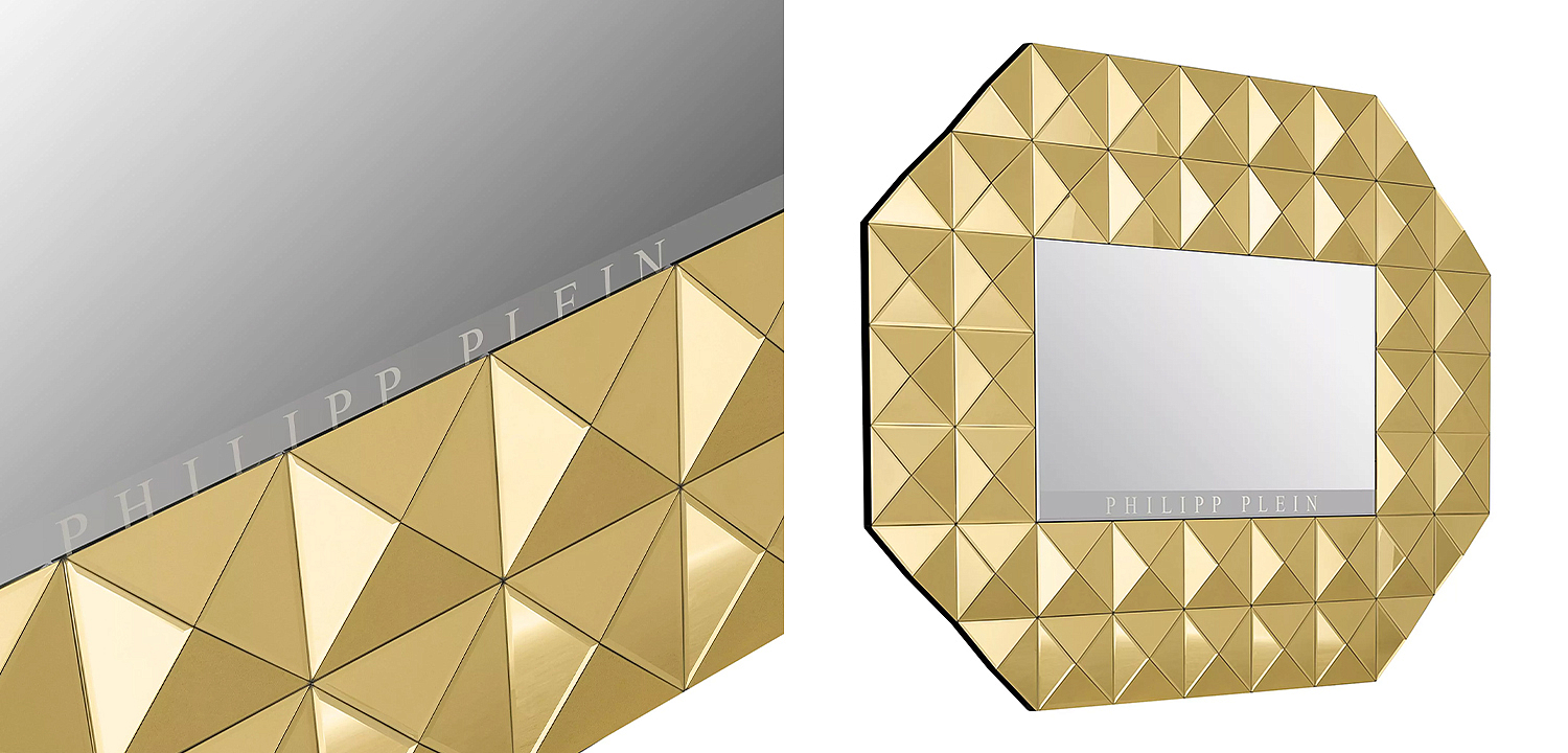 Экран Philipp Plein GOLD STUD NFT L 43 дюйма Экран Philipp Plein GOLD STUD NFT L 43 дюйма - Loft-Concept в Воронеже
