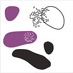 Плитка с узором Камни варинант исполнения - 2 | Loft Concept в Воронеже