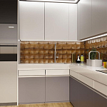 Гипсовая 3D панель с принтографией PM-38 варинант исполнения - 1 | Loft Concept в Воронеже