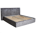 Кровать двуспальная серая с подъемным механизмом  Selecting the Best варинант исполнения - 1 | Loft Concept в Воронеже