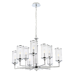 Люстра с 9-ю цилиндрическими стеклянными плафонами Jeanette варинант исполнения - 7 | Loft Concept в Воронеже