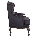 Кресло George Grand Armchair black velour варинант исполнения - 2 | Loft Concept в Воронеже