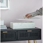 Шкатулка из белого мрамора Save Time варинант исполнения - 4 | Loft Concept в Воронеже