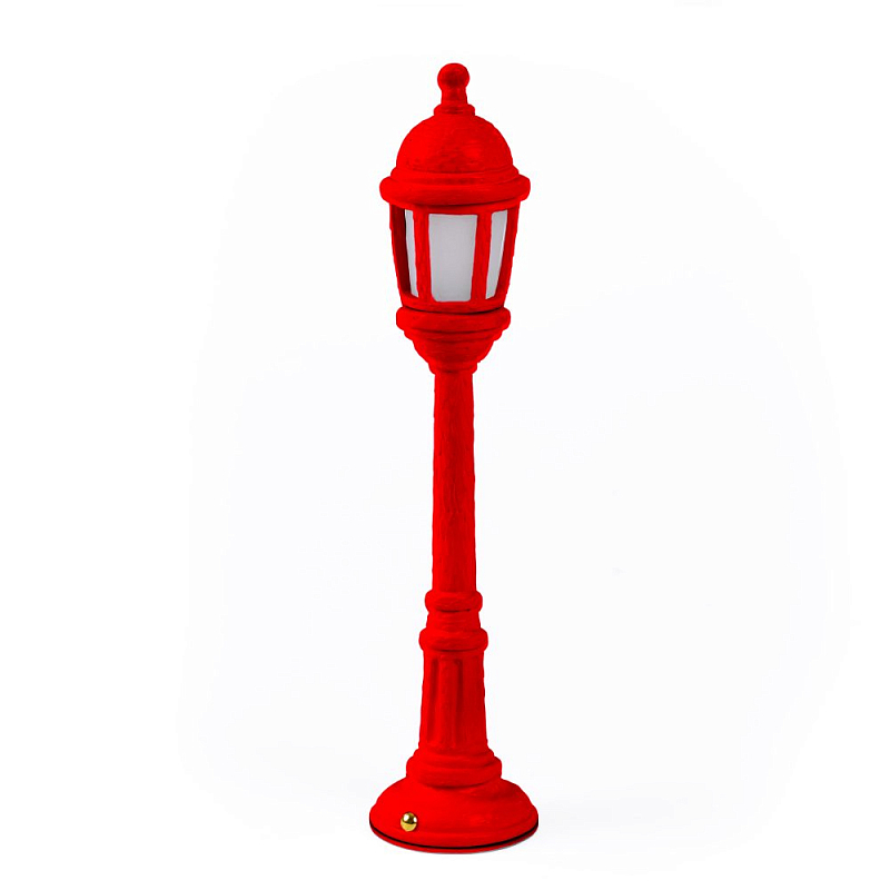 Настольная лампа Seletti Street Lamp Dining Red Красный в Воронеже | Loft Concept 