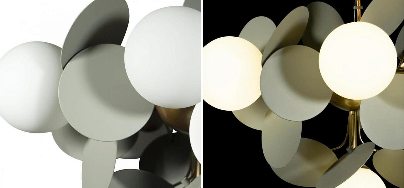 Люстра MATISSE Chandelier circle Gray 6 ламп Люстра MATISSE Chandelier circle Gray 6 ламп - Loft-Concept в Воронеже