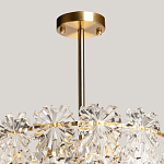 Люстра многоярусная с объемными прозрачными цветами Hanging Flowers варинант исполнения - 10 | Loft Concept в Воронеже