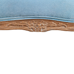 Кресло Ava Classical Armchair light blue velour варинант исполнения - 6 | Loft Concept в Воронеже