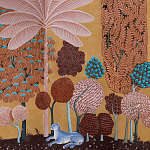 Мебельная ткань Oasis Terracotta Велюр  варинант исполнения - 1 | Loft Concept в Воронеже