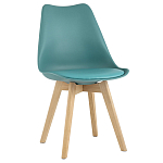 Стул с основой из пластика и мягким сиденьем Arvika Azure варинант исполнения - 1 | Loft Concept в Воронеже