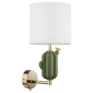 Бра с декором в виде кактуса из керамики Opuntia