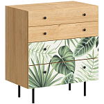 Комод с принтом на ящиках Elise Chest of Drawers варинант исполнения - 8 | Loft Concept в Воронеже