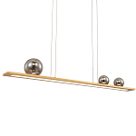 Светодиодная линейная люстра IONA Сhandelier gold 103 варинант исполнения - 1 | Loft Concept в Воронеже