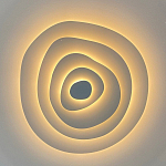 Потолочная люстра круглая многослойная Multilayering варинант исполнения - 9 | Loft Concept в Воронеже